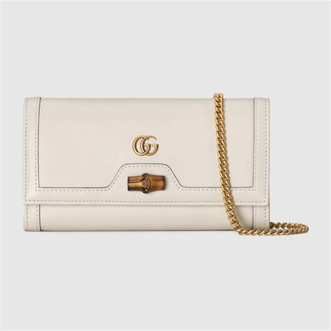 gucci diana chain wallet with bamboo|Gucci diana handbags.